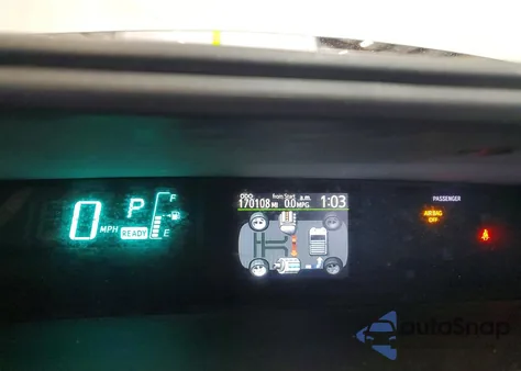 2012 Toyota Prius C z USA, uszkodzony, nr VIN JTDKDTB32C1006967